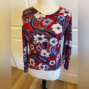 Bright Colors by Talbots in this 100%Merino Wool Sweater